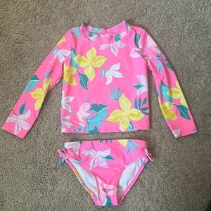 carter’s toddler girl two piece bathing suit